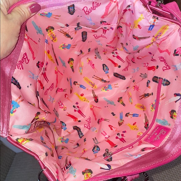 Harveys Barbie fushsia pink Lola satchel - Picture 6 of 7